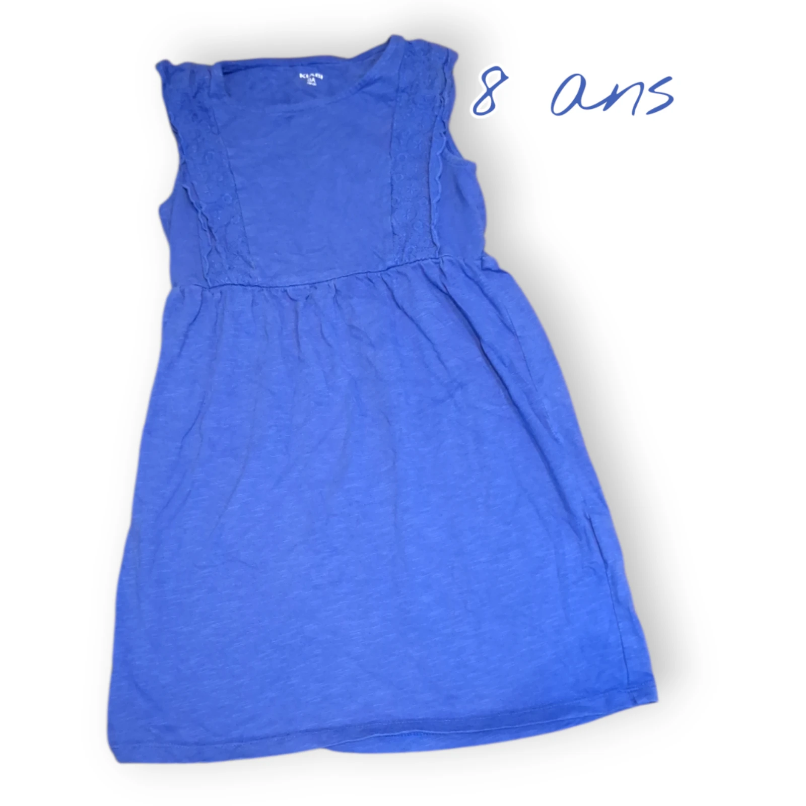 💙 Robe bleue Kiabi – 8 ans 💙